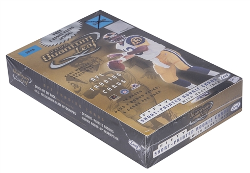 2000 Quantum Leaf Unopen Box (14 Packs) - Possible Tom Brady Rookie Card! 